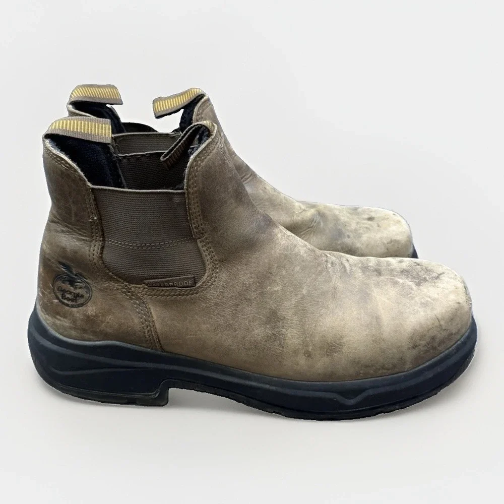 Georgia Boot GB00553 14M Waterproof Composite Toe Chelsea Work Boots EH